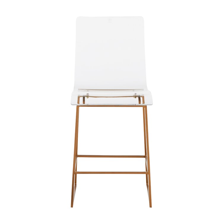 Acrylic bar stools online gold